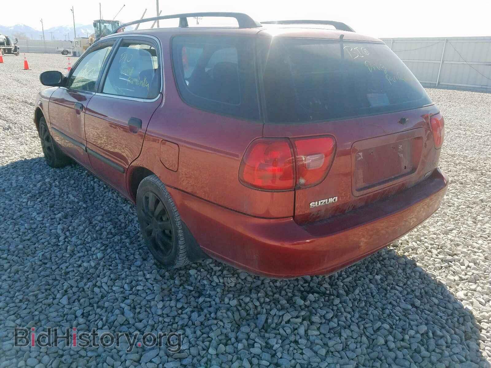 2001 SUZUKI ESTEEM GL - VIN: JS2GB41W915204972 - Фото 3