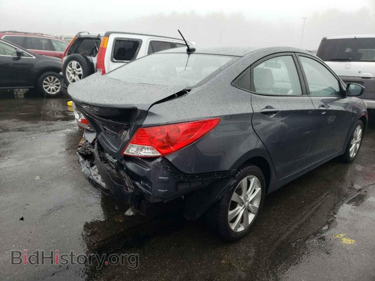 2012 HYUNDAI ACCENT - VIN: KMHCU4AE1CU069601 - Фото 4