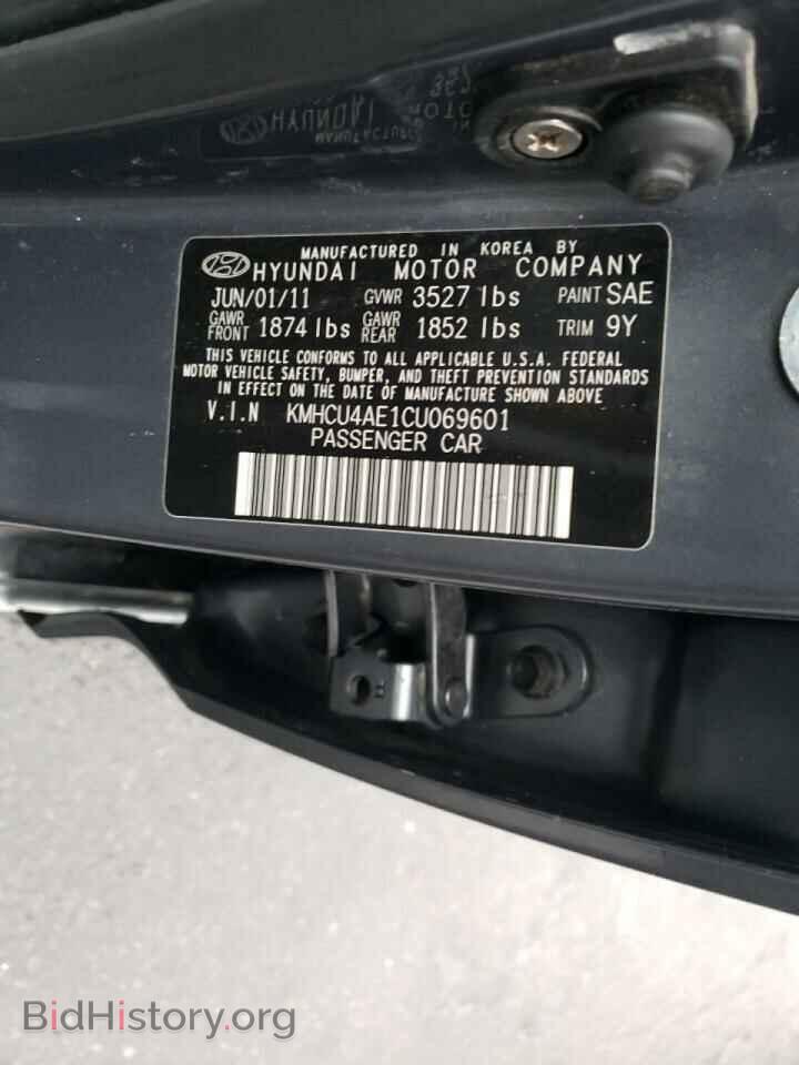 2012 HYUNDAI ACCENT - VIN: KMHCU4AE1CU069601 - Фото 10