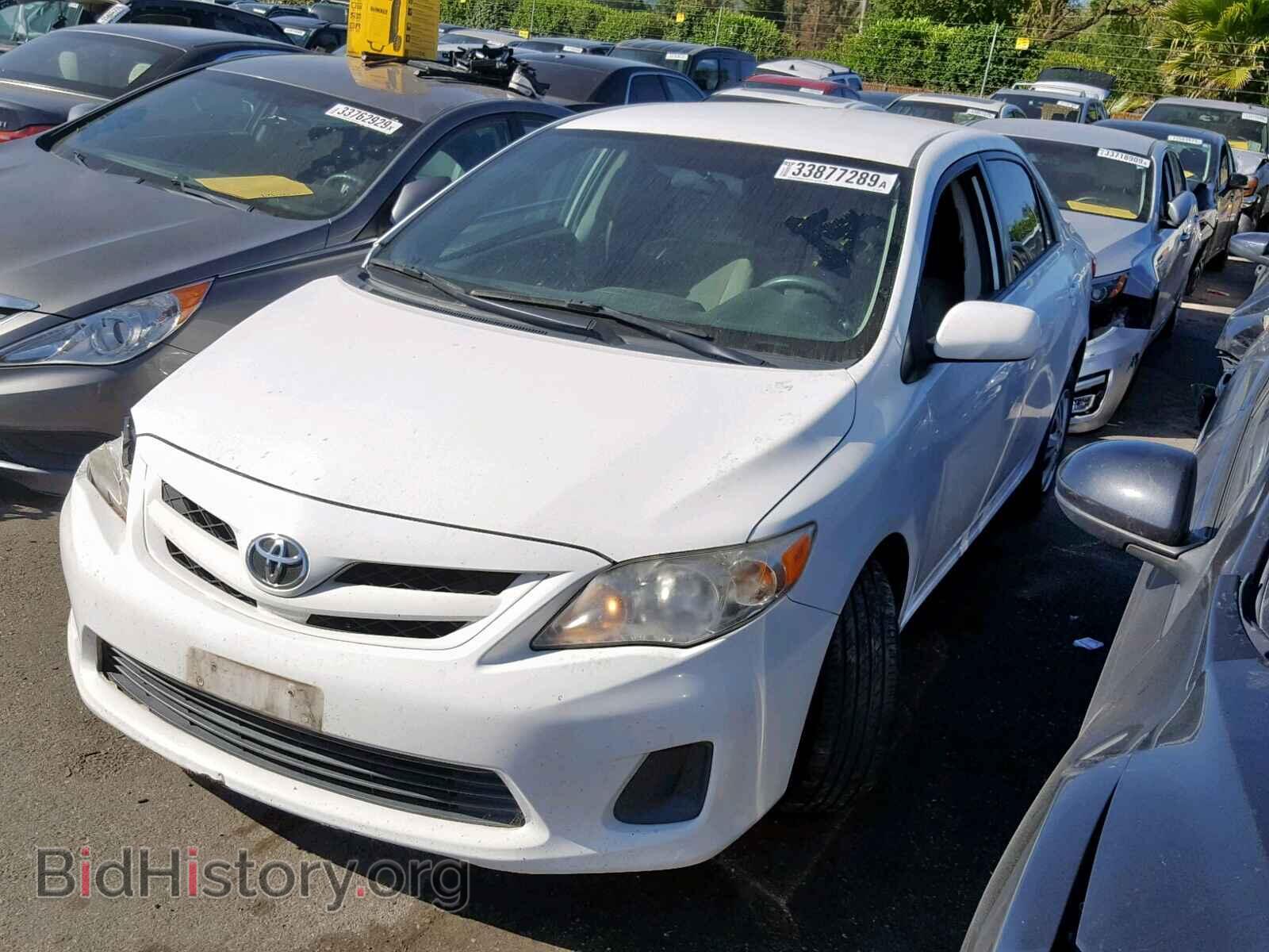 2011 TOYOTA COROLLA BA - VIN: 2T1BU4EE2BC627977 - Фото 2