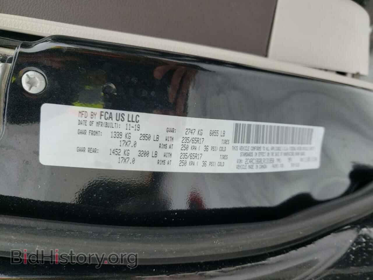 2020 CHRYSLER PACIFICA - VIN: 2C4RC1BG8LR131850 - Photo 10