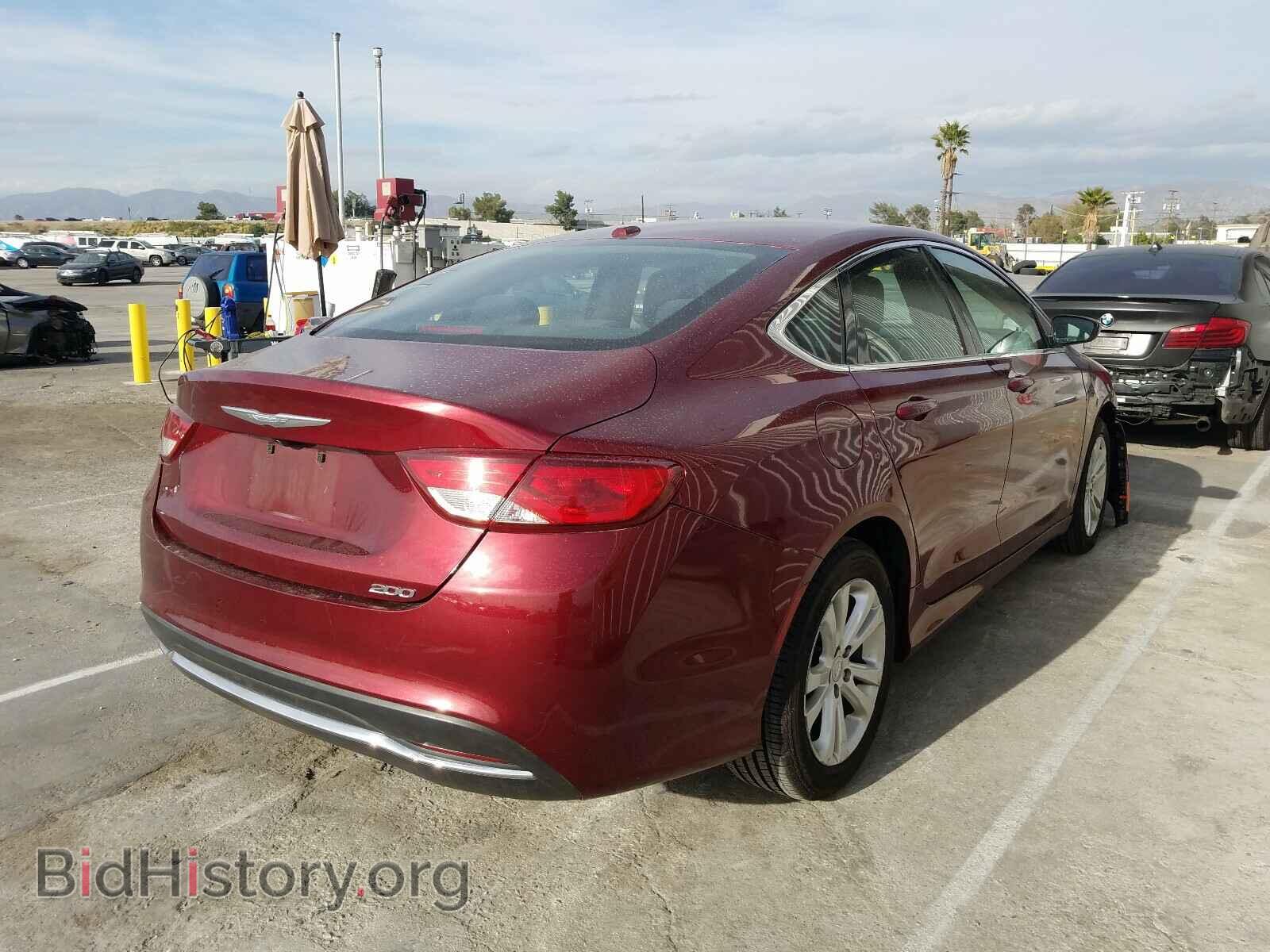 2015 CHRYSLER 200 - VIN: 1C3CCCAB7FN758231 - Фото 4