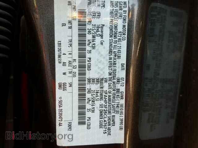 2012 FORD FOCUS - VIN: 1FAHP3F25CL476715 - Photo 10