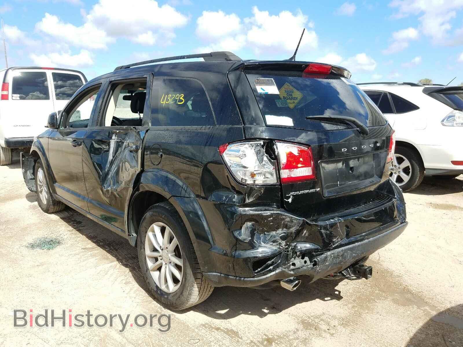 2016 DODGE JOURNEY - VIN: 3C4PDCBG2GT218744 - Фото 3