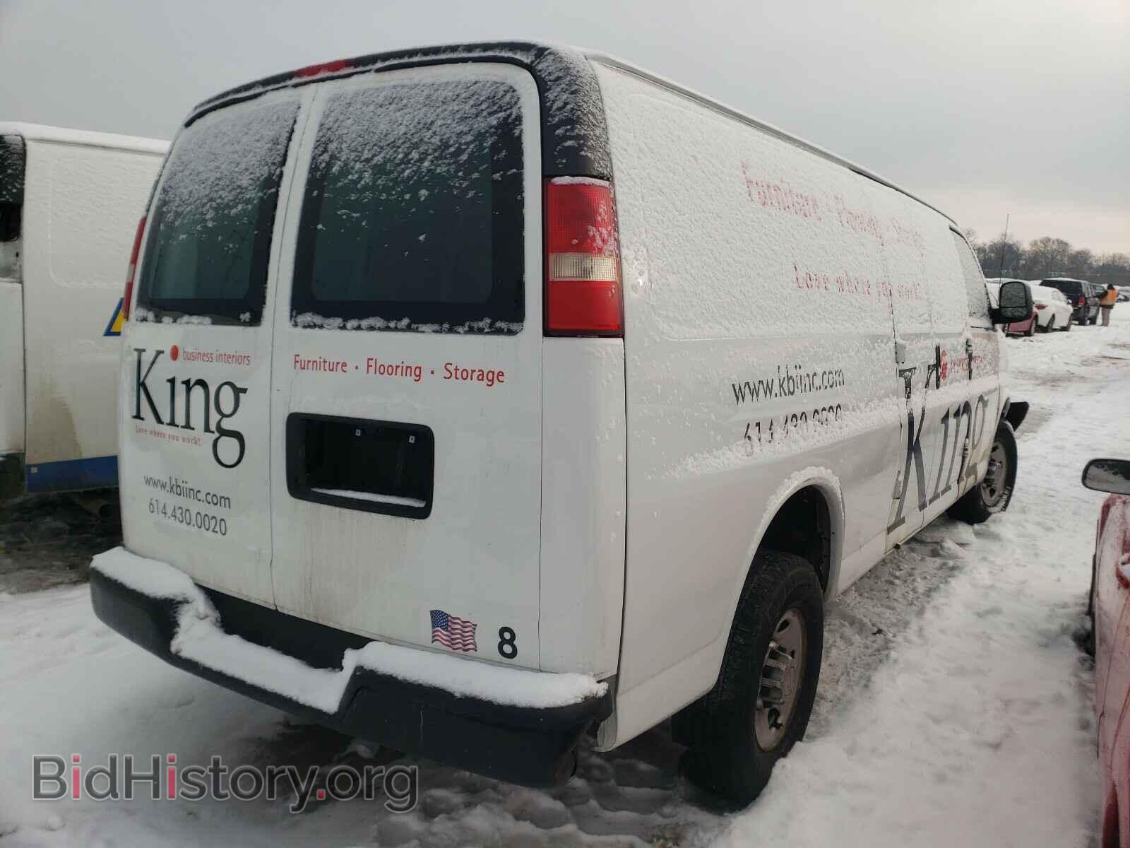 2014 CHEVROLET EXPRESS - VIN: 1GCWGGFA3E1155805 - Фото 4