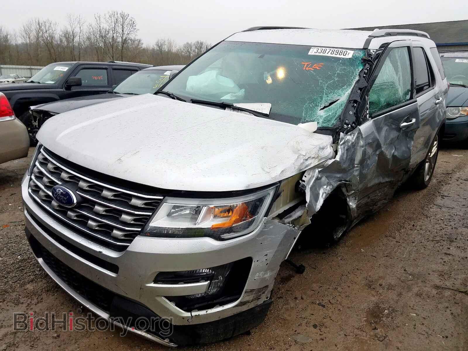 2016 FORD EXPLORER - VIN: 1FM5K8D84GGD24788 - Фото 2