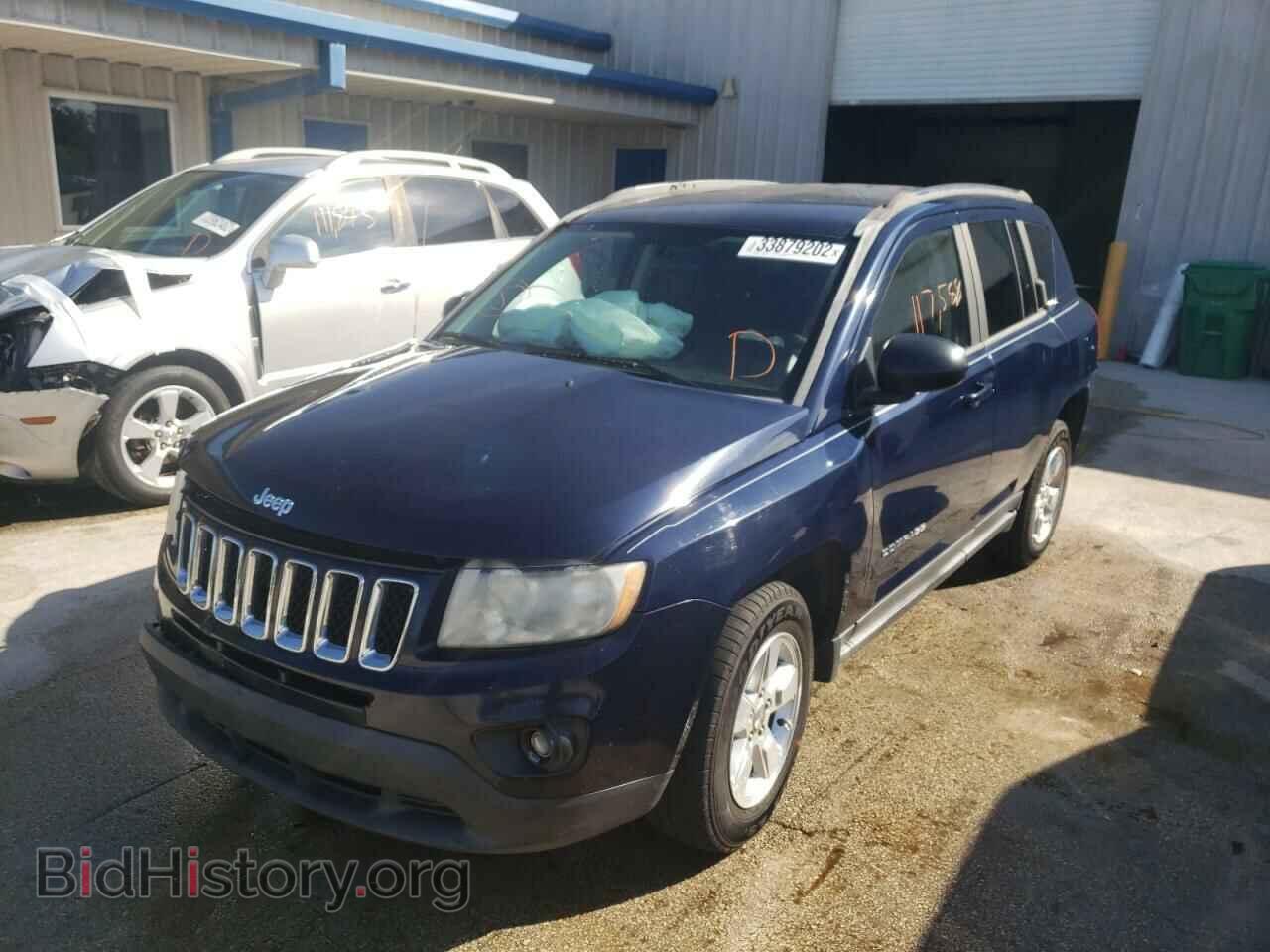 2013 JEEP COMPASS - VIN: 1C4NJCBA7DD169263 - Фото 2