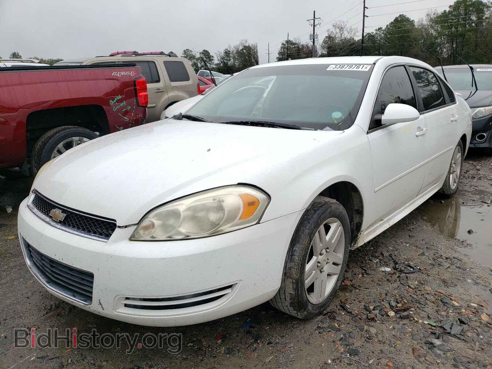 2012 CHEVROLET IMPALA - VIN: 2G1WB5E39C1112785 - Фото 2