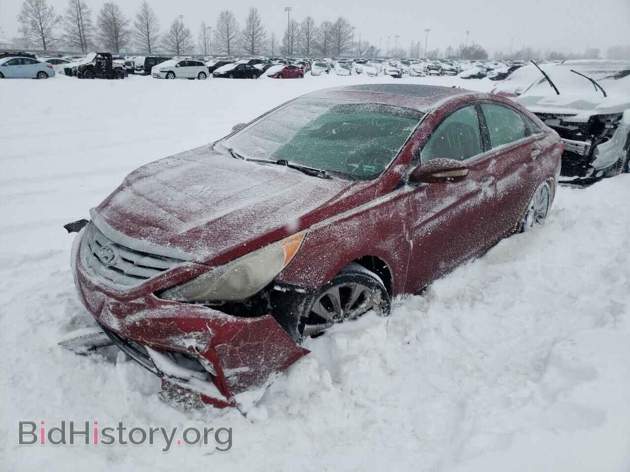 2013 HYUNDAI SONATA - VIN: 5NPEC4AB4DH516388 - Фото 2