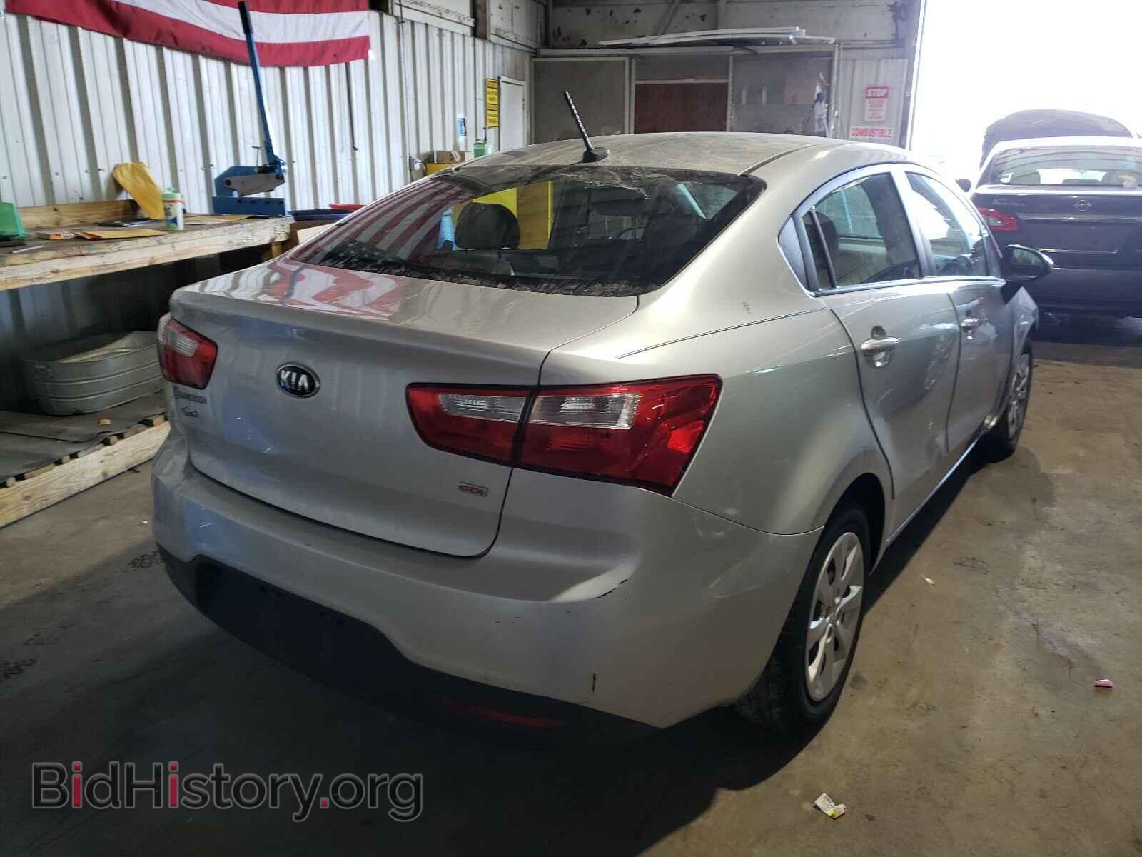 2014 KIA RIO - VIN: KNADM4A3XE6414135 - Фото 4