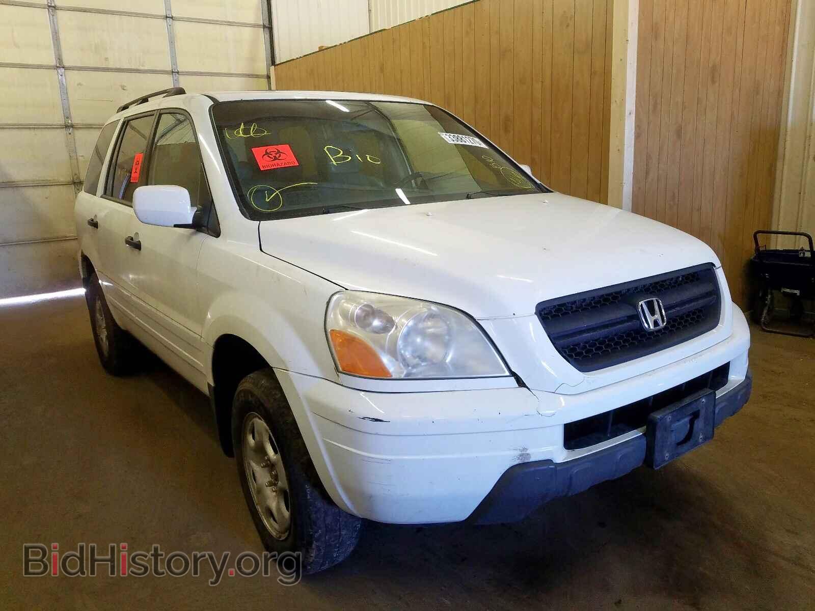 Фотография 5FNYF18655B036856 - HONDA PILOT 2005