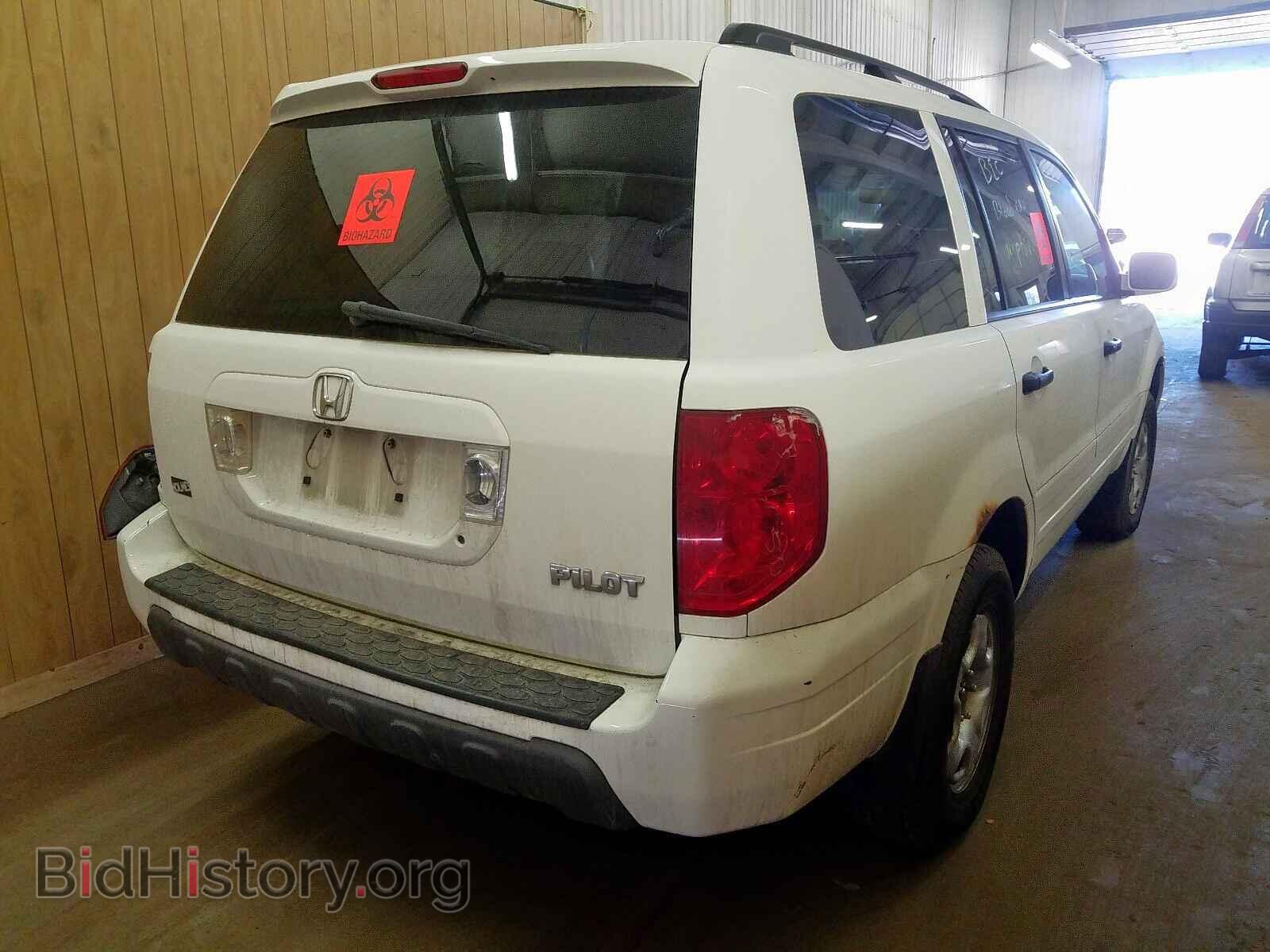 2005 HONDA PILOT - VIN: 5FNYF18655B036856 - Фото 4