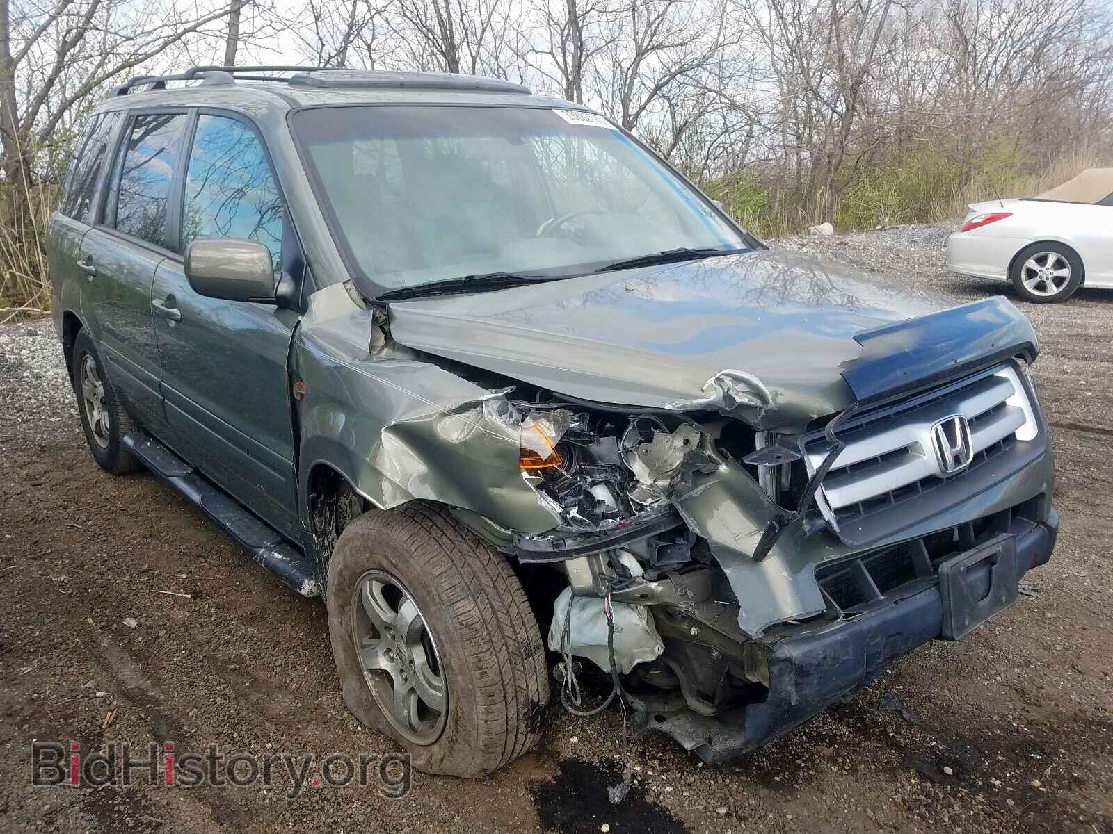 Фотография 5FNYF28697B026341 - HONDA PILOT 2007