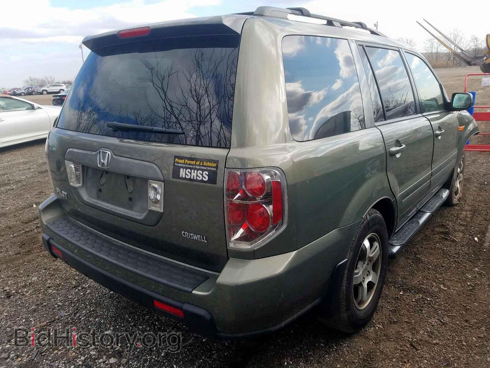2007 HONDA PILOT - VIN: 5FNYF28697B026341 - Фото 4