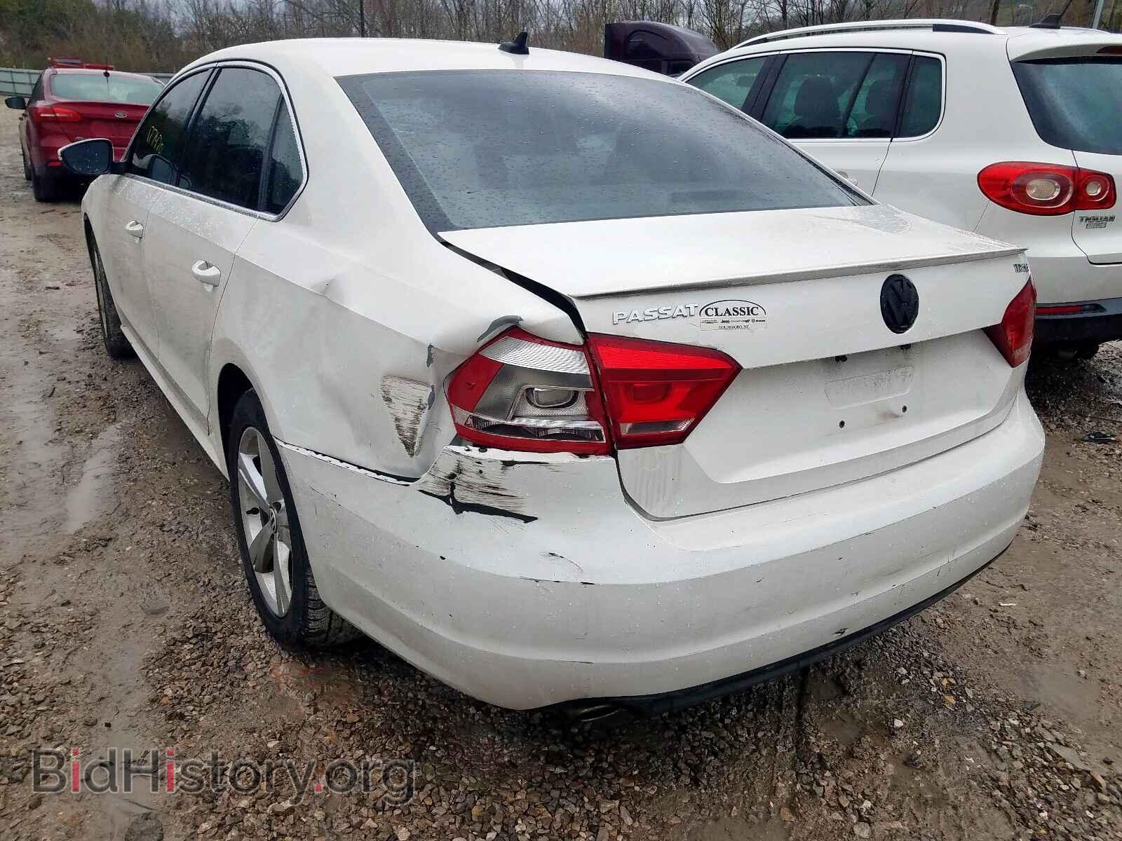 2012 VOLKSWAGEN PASSAT - VIN: 1VWBN7A3XCC070844 - Фото 3