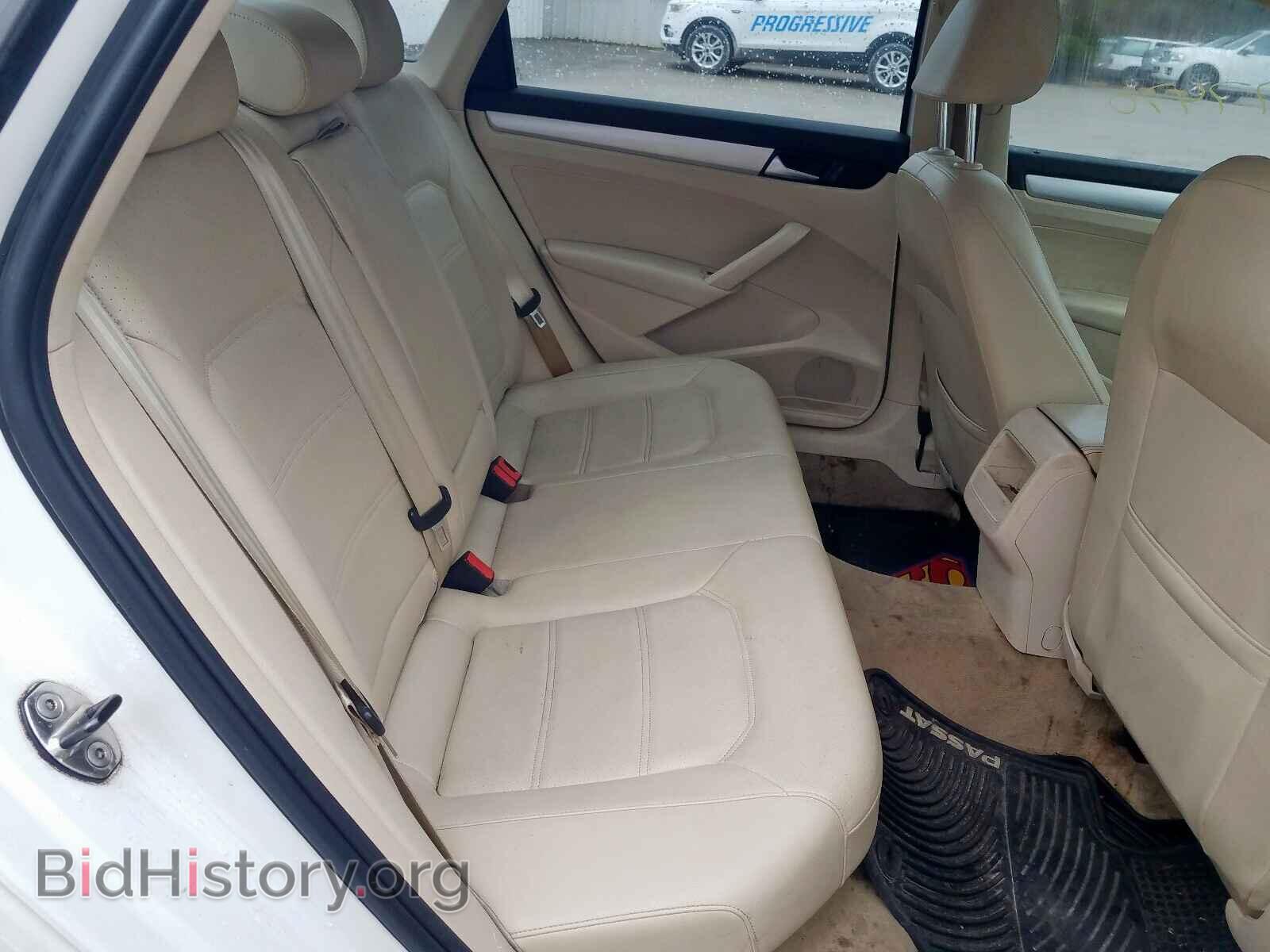2012 VOLKSWAGEN PASSAT - VIN: 1VWBN7A3XCC070844 - Фото 6