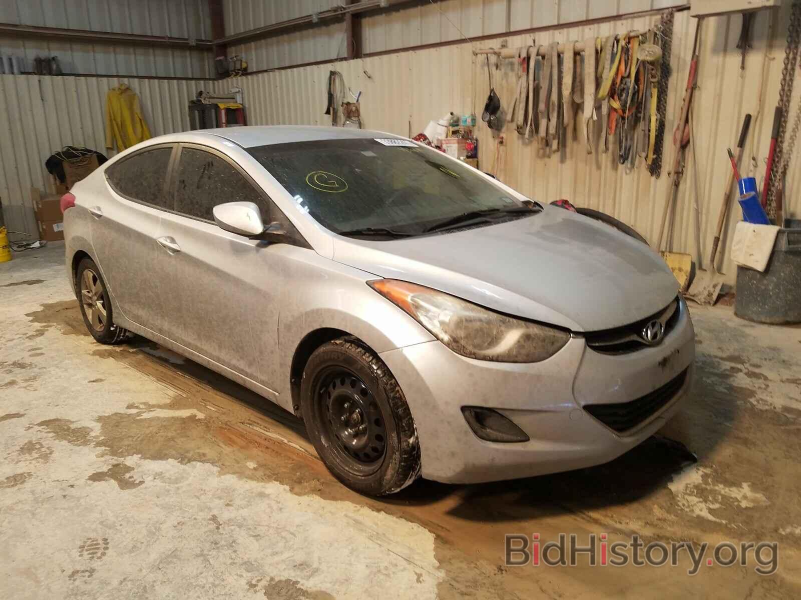 Photo 5NPDH4AEXBH019348 - HYUNDAI ELANTRA 2011