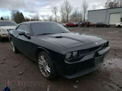 2010 Dodge CHALLENGER, черный — VIN 2B3CJ4DV0AH321624, Copart