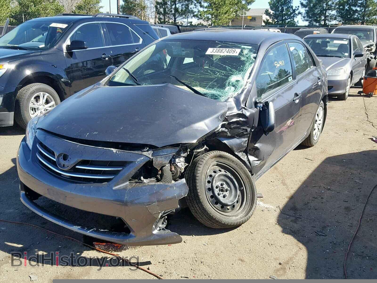 2013 TOYOTA COROLLA BA - VIN: 5YFBU4EE2DP117700 - Фото 2