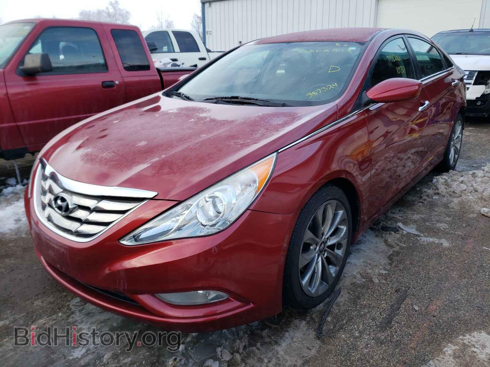 2012 HYUNDAI SONATA - VIN: 5NPEC4AC1CH387324 - Фото 2