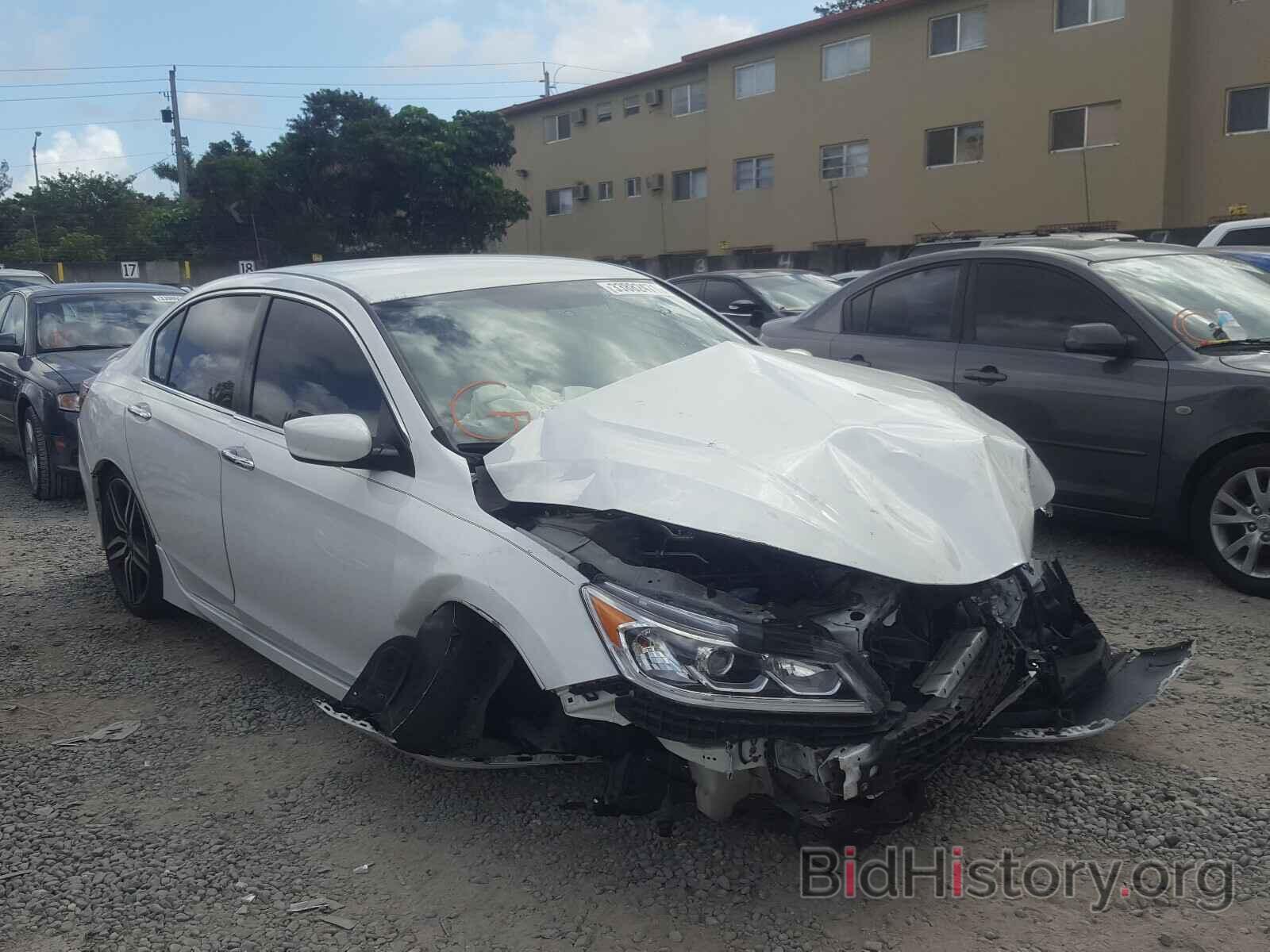 Photo 1HGCR2F58GA116554 - HONDA ACCORD 2016