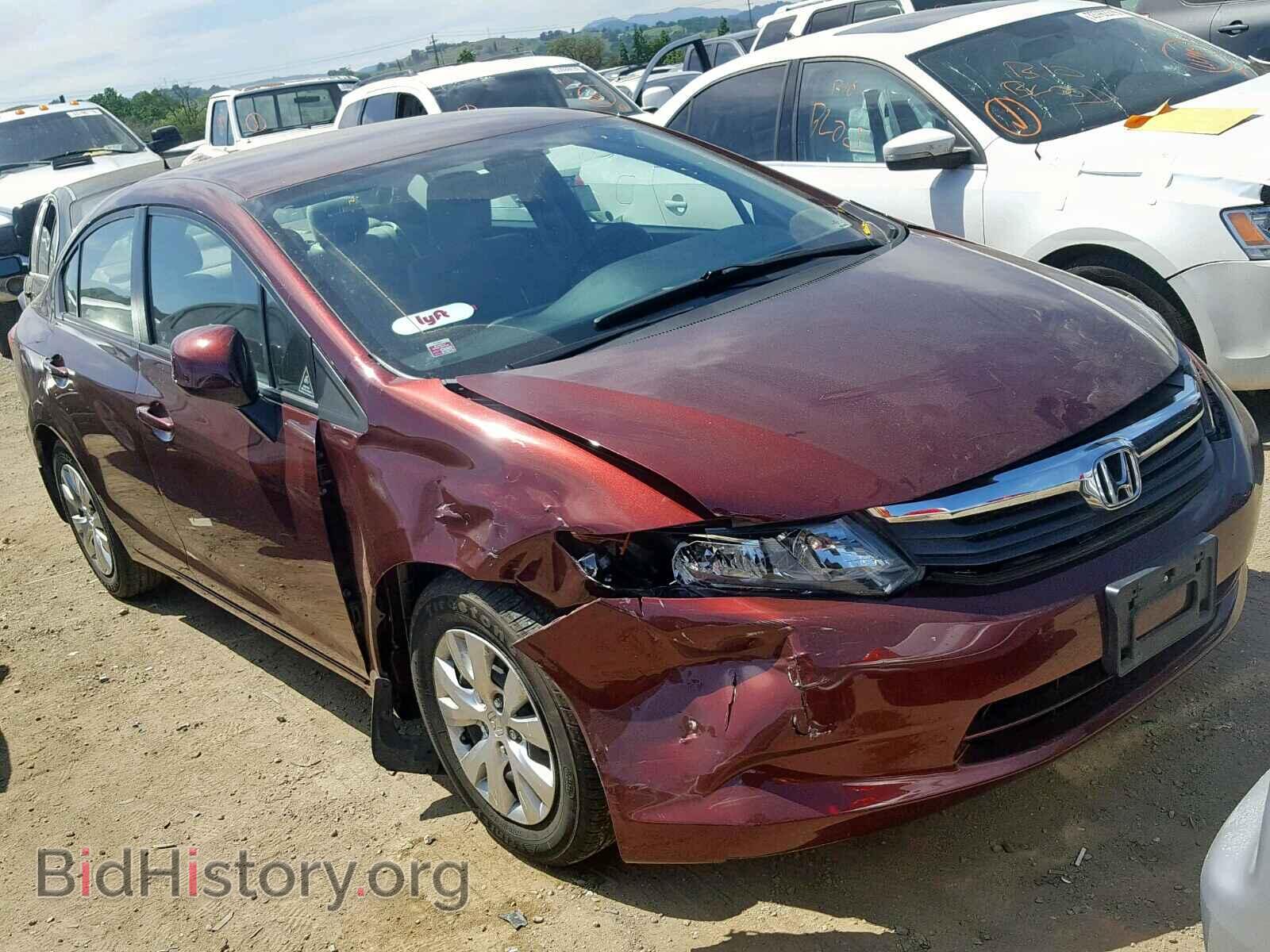 Photo 19XFB2F5XCE351495 - HONDA CIVIC LX 2012