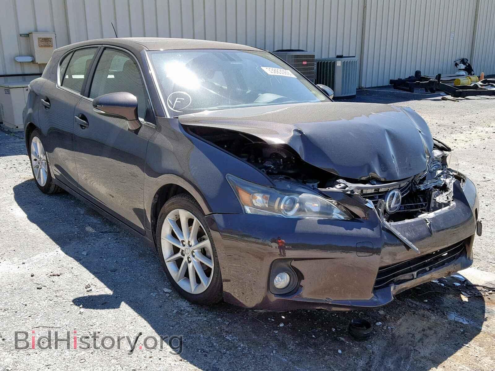 Photo JTHKD5BH1C2051527 - LEXUS CT 200 2012