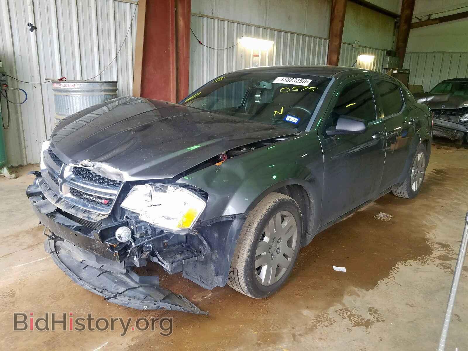 2013 DODGE AVENGER - VIN: 1C3CDZAB1DN710575 - Фото 2