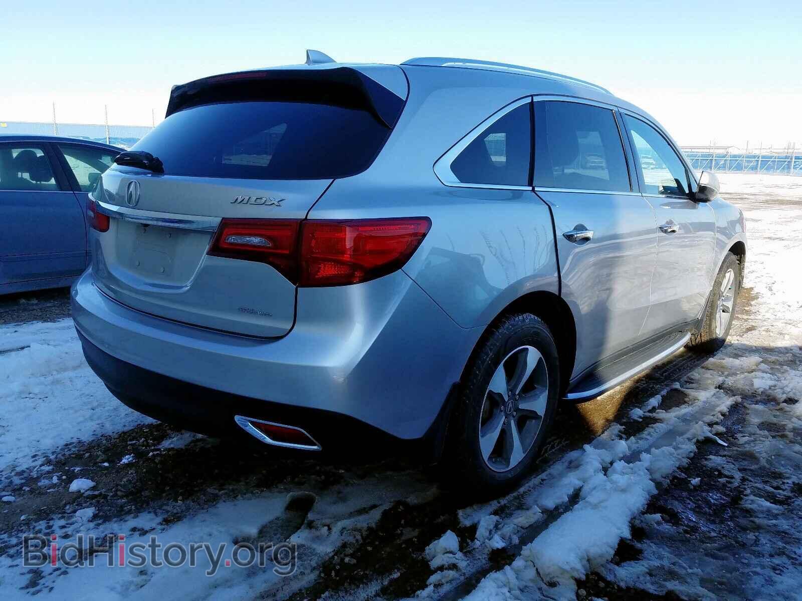 2014 ACURA MDX - VIN: 5FRYD4H23EB505641 - Фото 4