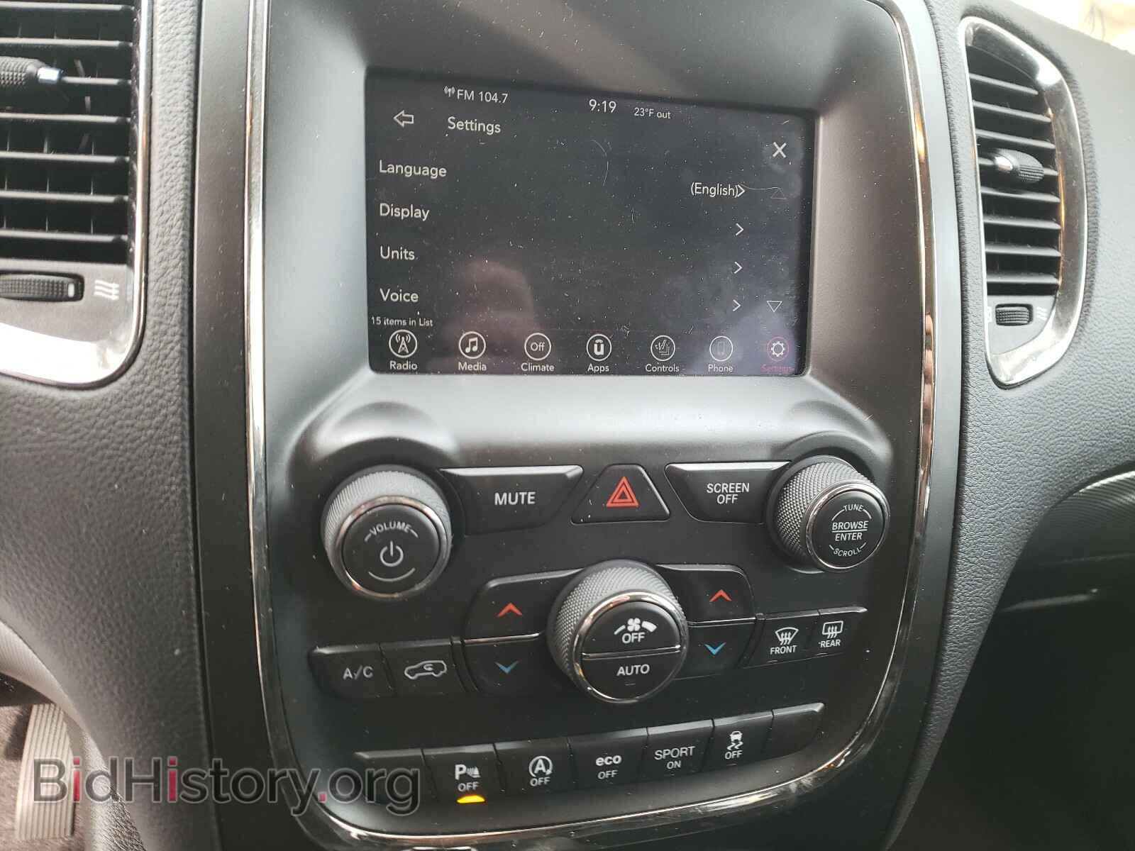 2018 DODGE DURANGO - VIN: 1C4RDJDG2JC282182 - Photo 9