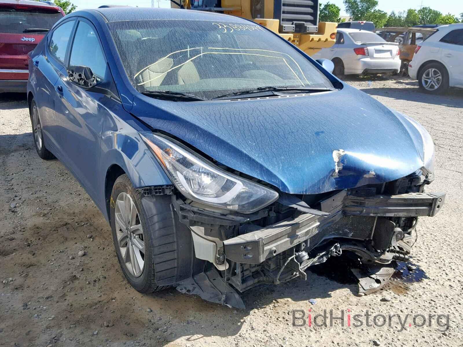 Photo KMHDH4AE8GU477334 - HYUNDAI ELANTRA 2016