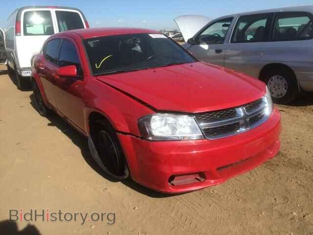 Фотография 1C3CDZCB2CN112538 - DODGE AVENGER 2012