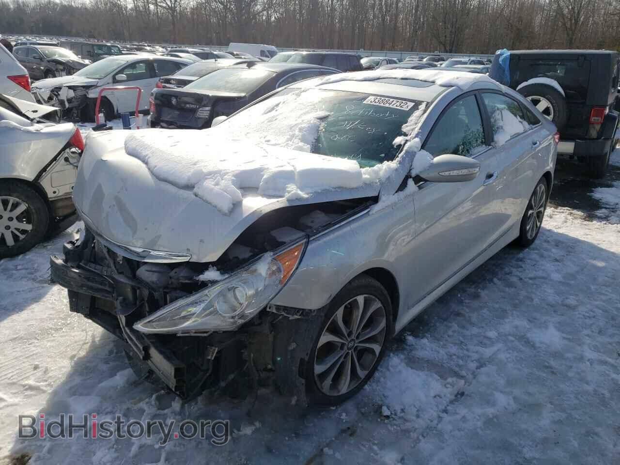 2014 HYUNDAI SONATA - VIN: 5NPEC4AB7EH823023 - Фото 2