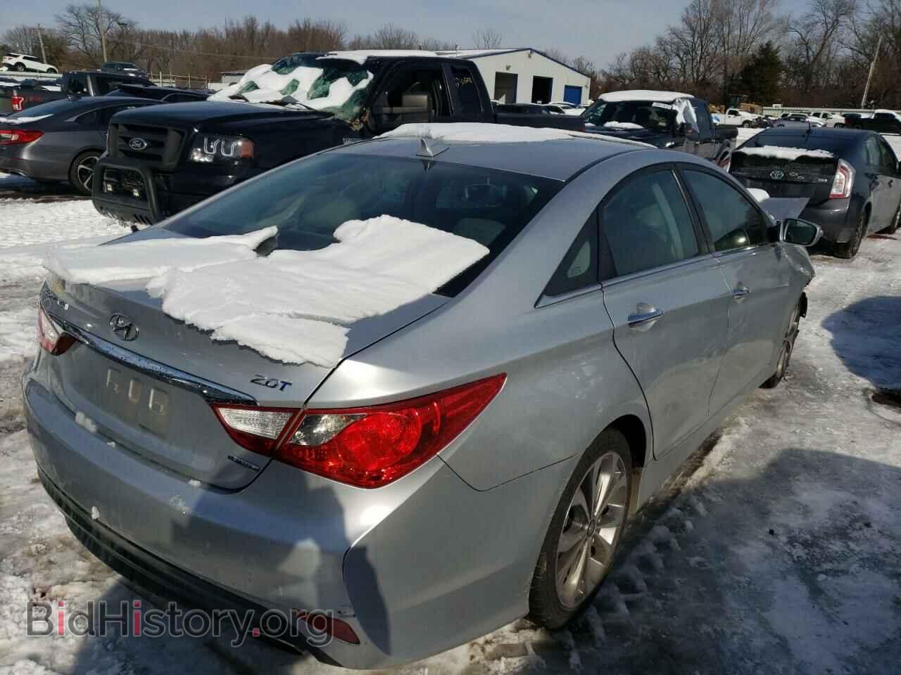 2014 HYUNDAI SONATA - VIN: 5NPEC4AB7EH823023 - Фото 4