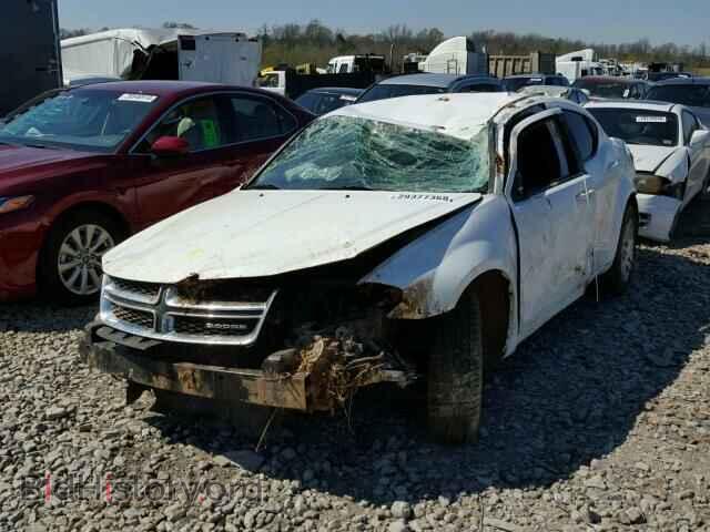 2012 DODGE AVENGER - VIN: 1C3CDZAB2CN110128 - Photo 2
