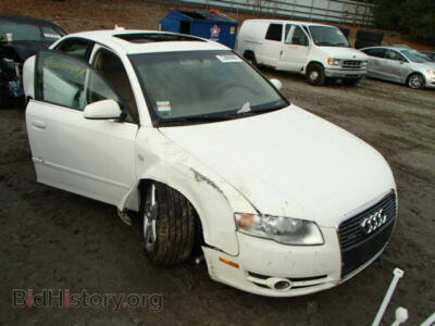 2005 Audi A4 A4 2.0T QU, white — VIN WAUDF78E35A525562, Copart