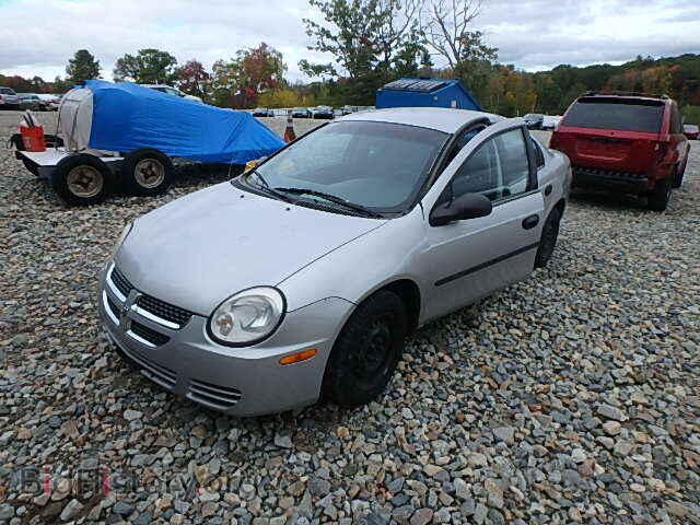 2005 DODGE NEON - VIN: 1B3ES26CX5D101741 - Фото 2