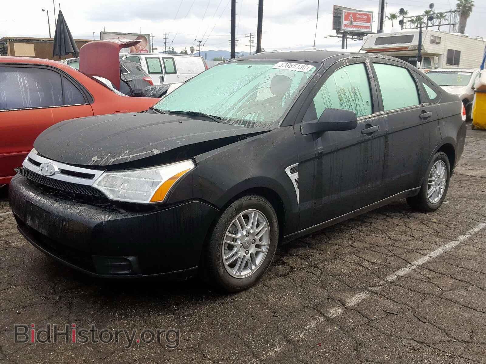 2008 FORD FOCUS - VIN: 1FAHP35NX8W193843 - Фото 2