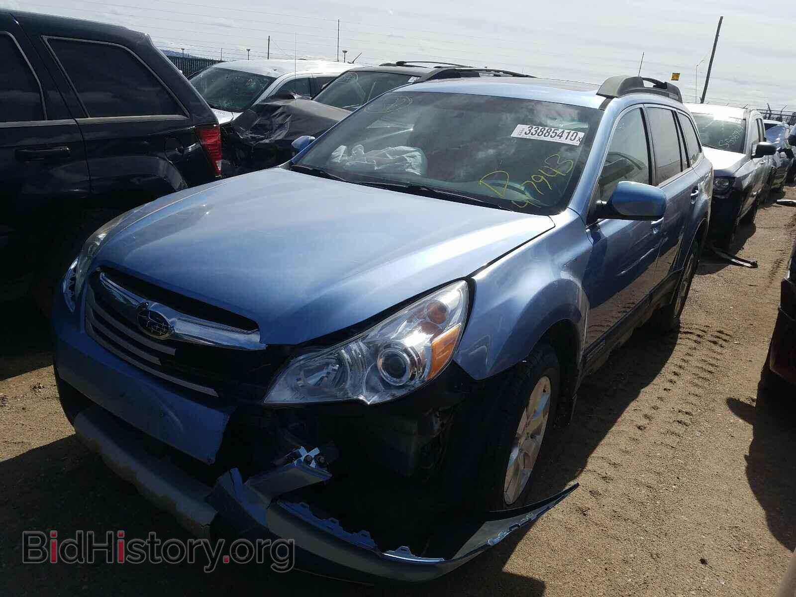 2011 SUBARU OUTBACK - VIN: 4S4BRBKC2B3417943 - Фото 2