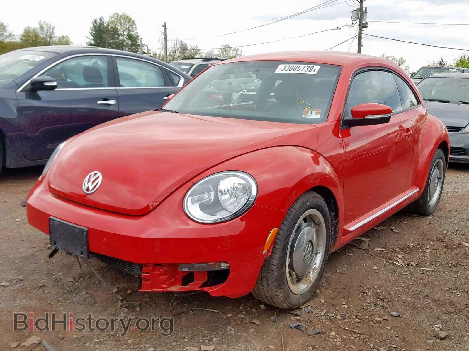 2012 VOLKSWAGEN BEETLE - VIN: 3VWJP7AT9CM633032 - Фото 2