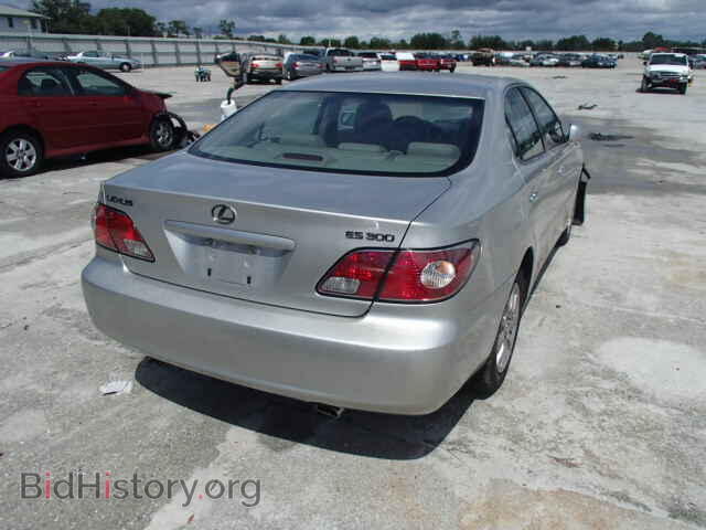 2003 LEXUS ES300 - VIN: JTHBF30G836013276 - Фото 4