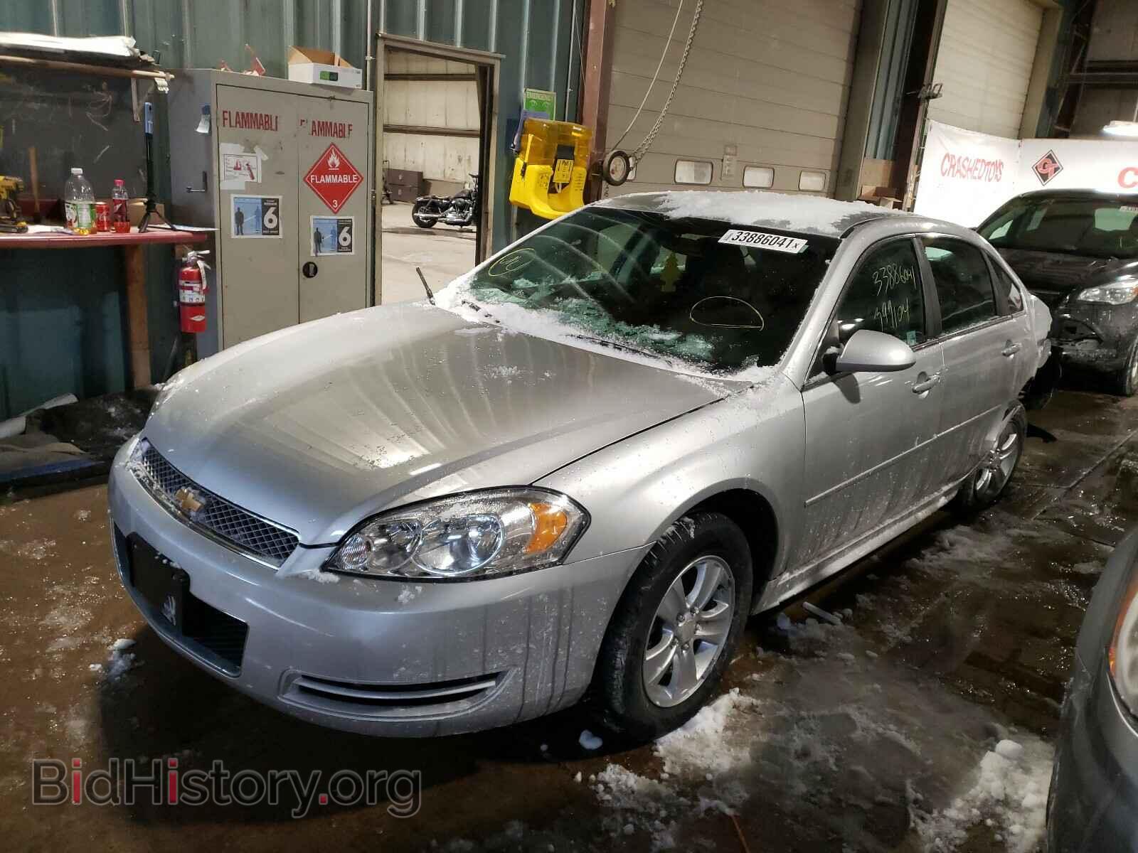 2012 CHEVROLET IMPALA - VIN: 2G1WF5E3XC1229151 - Фото 2