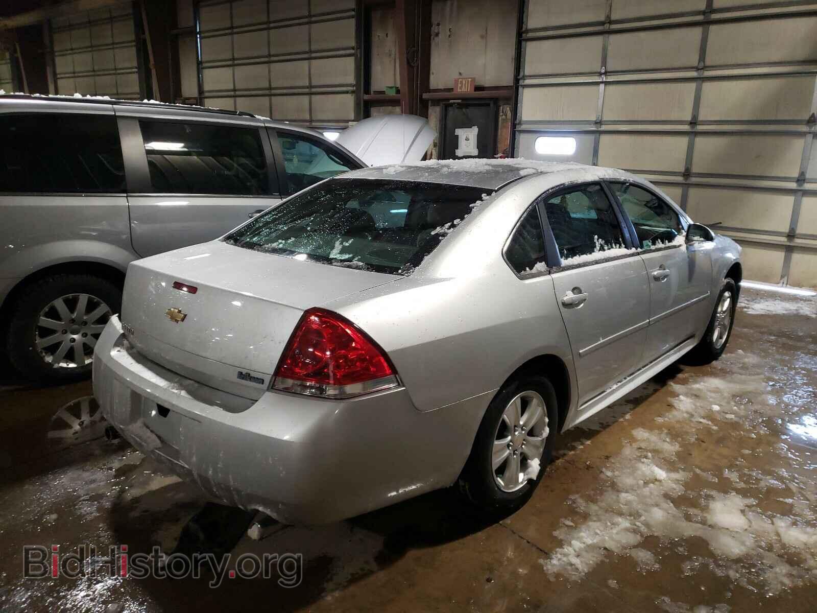 2012 CHEVROLET IMPALA - VIN: 2G1WF5E3XC1229151 - Фото 4