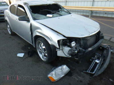2011 Dodge AVENGER Avenger EX, silver — VIN 1B3BD4FB2BN624953, Copart