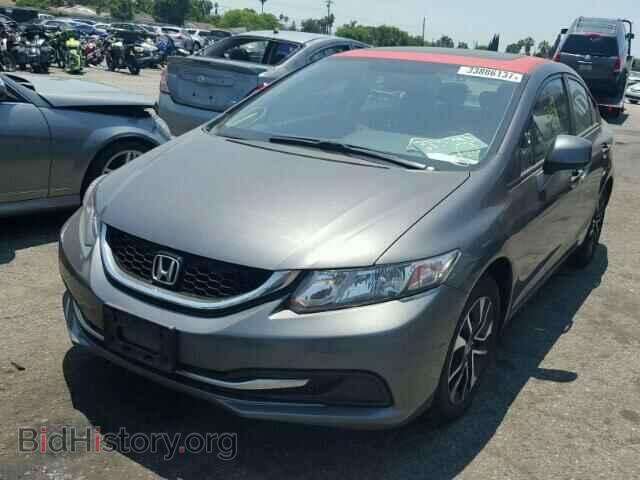 2013 HONDA CIVIC - VIN: 2HGFB2F83DH506874 - Фото 2
