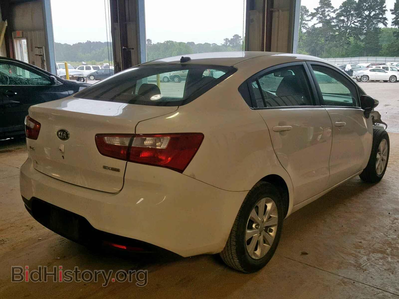 2013 KIA RIO - VIN: KNADN4A33D6147562 - Фото 4