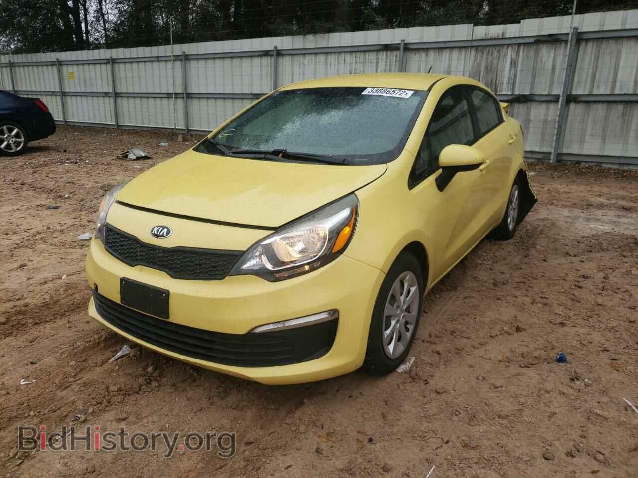 2016 KIA RIO - VIN: KNADM4A31G6604246 - Фото 2