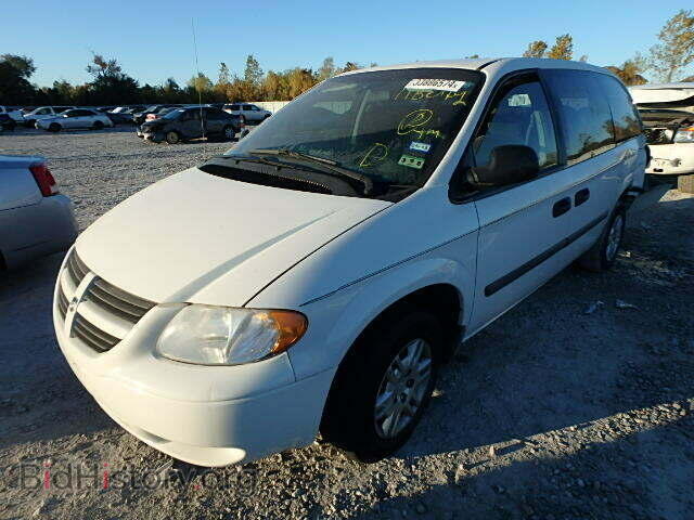 2007 DODGE CARAVAN - VIN: 1D4GP24R77B104047 - Фото 2