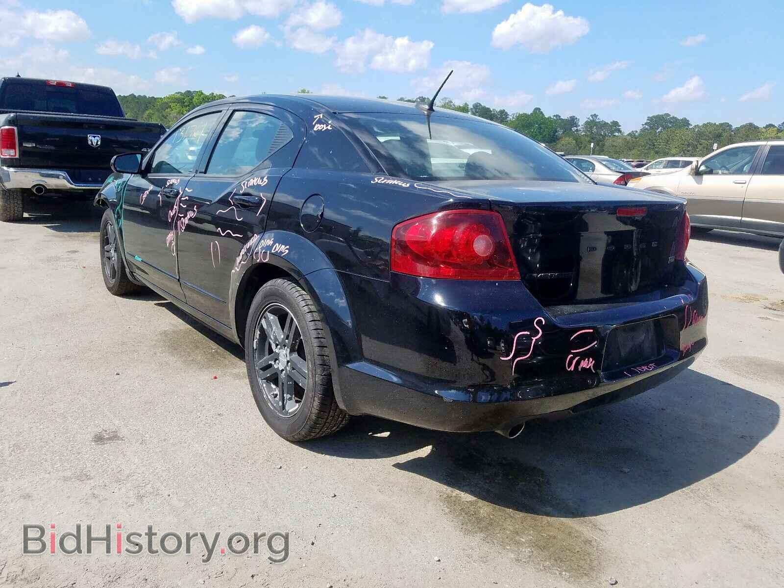 2013 DODGE AVENGER - VIN: 1C3CDZCG7DN663819 - Фото 3