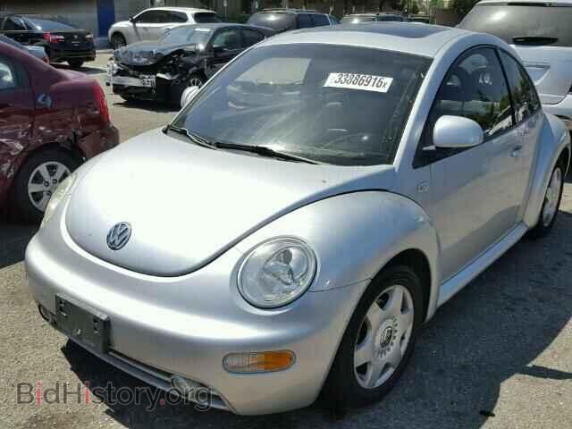 2000 VOLKSWAGEN BEETLE - VIN: 3VWCC21C1YM433129 - Фото 2